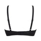 Gossard Glossies Black Sheer Molded Bralette-4