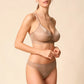 Gossard Glossies Nude Sheer See Through Thong Panty-1
