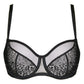 Gorteks Gabi Black Sheer Plus Size Underwire Bra