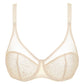 Gorteks Gabi Beige Sheer Lace Plunge Bra-2