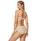 Gorteks Gabi Beige Semi Sheer Lace Bikini Panty-3