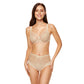 Lace High Waist Full Brief Panty Gorteks Gabi Beige-3