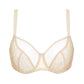 Gorteks Gabi Beige Sheer Lace Underwire Bra