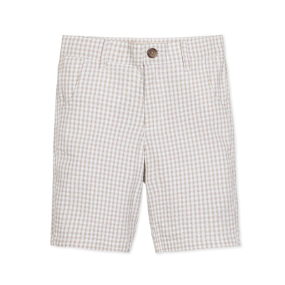 Organic Seersucker Short