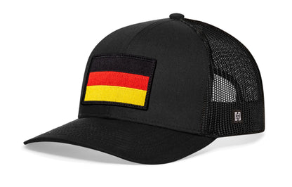 Germany Flag Trucker Hat  |  German Snapback