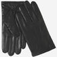 Giovanni (black) - Classic Italian lambskin leather gloves with cashmere lining & touchscreen feature