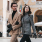 Giovanni (black) - Classic Italian lambskin leather gloves with cashmere lining