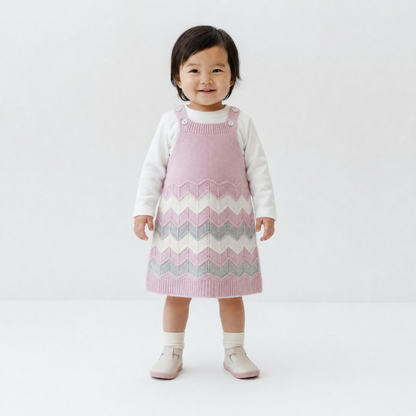 Knitted Princess Overall Set-0