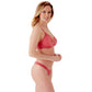 Gossard Glossies Raspberry Sorbet Sheer See Through Thong Panty-4
