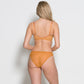 Gossard Glossies Lace Spiced Honey Sheer Bikini Panty-3