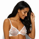 Gossard Glossies Sheer Molded Bra White-0