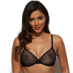 Gossard Glossies Lace Black Molded Bra-0