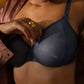 Gossard Glossies Shadow Blue Sheer Bra Ultimate Comfort