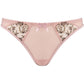 Axami Copper Rose Sheer Mesh Thong Panty-2