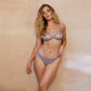 Gossard Glossies Silver Sheer See Through Thong Panty