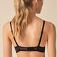 Gossard Glossies Lace Black Sheer Molded Bra-1