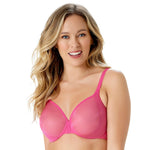 Gossard Glossies Magenta Sheer Mesh Molded Bra-0