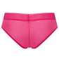 Gossard Glossies Magenta Sheer Mesh Cheeky Short Panty-4