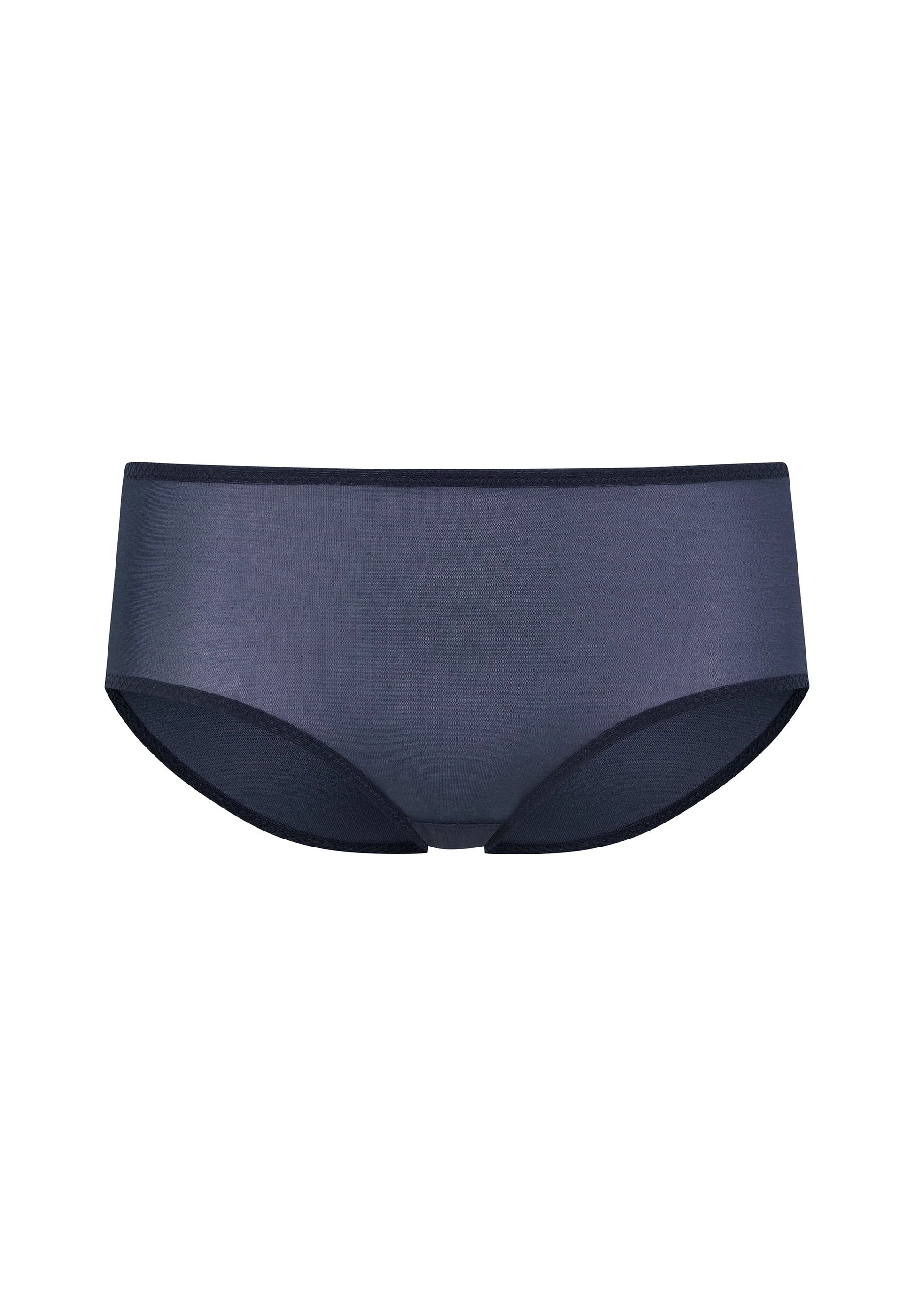 Gossard Glossies Shadow Blue Sheer Short Panty-4