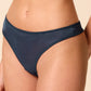 Gossard Glossies Shadow Blue Sheer Thong Panties-1