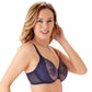 Gossard Glossies Lace Eclipse Sheer Molded Bra-2