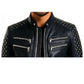 Grayson Black Leather Jacket - Men Leather Jacket Black
