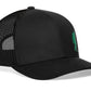 Bigfoot Trucker Hat  |  Green Sasquatch Snapback
