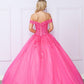 Nox Anabel H1349 Poofy Long Quinceanera Off the Shoulder Ballgown