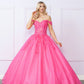 Nox Anabel H1349 Poofy Long Quinceanera Off the Shoulder Ballgown
