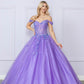 Nox Anabel H1349 Poofy Long Quinceanera Off the Shoulder Ballgown