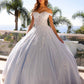 Nox Anabel H1352 Poofy A-Line Ballgown Off the Shoulder Quinceanera Dress