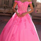 Nox Anabel H1352 Poofy A-Line Ballgown Off the Shoulder Quinceanera Dress