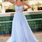 Nox Anabel H1682 A-Line Sweetheart Neckline Dress with Floral Applique