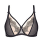 Gorteks Heidi Sheer Full Plunge Underwire Bra-4