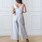 Tie-Waist Wide Leg Jumpsuit