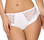Sheer Mesh High Waist Panty Coco White-0