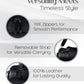 Genuine Leather Travel Duffel Bag – Shoe Compartment, Hidden AirTag Pocket