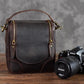 The Calista | Small Leather Camera Bag - Leather Camera Lens Case-1