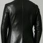 Harold Black Premium Leather Blazer – Black Leather Jacket