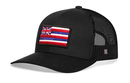 Hawaii Flag Trucker Hat  |  HI Snapback