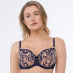 Sheer Mesh 3-Part Full Cup Bra Hazel-0