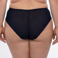 Samanta Hazel Navy Sheer Mesh Tulle Embroidered Brief Panty-1