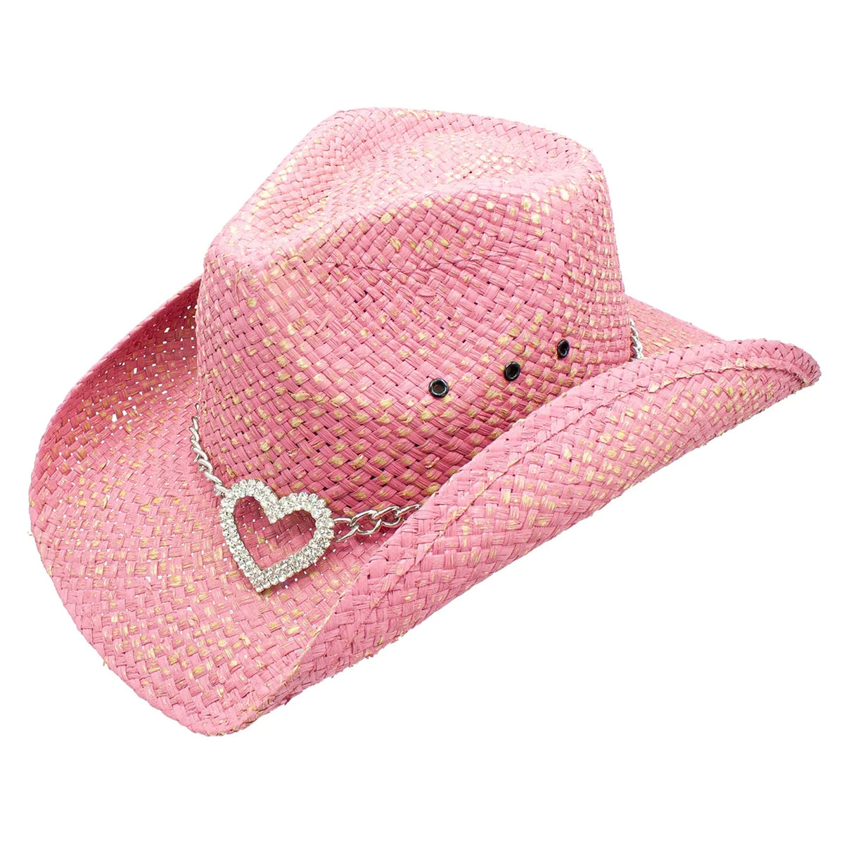 Peter Grimm Heart Attack straw cowboy hat by HatCountry with a classic western design