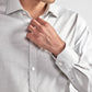 Leader Non-Iron Solid | Heather Light Grey