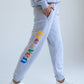 Heaven Heather Grey Unisex Sweatpant