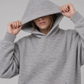 Drop Shoulder Hoodie Heather Grey