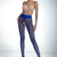 Amour Hip Gloss Very Peri Open Crotch Pantyhose 20 DEN