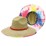 Peter Grimm Holi straw sun hat in natural woven design with a wide brim