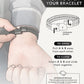 Double Brown Braided Leather Bracelet