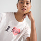 I Love Jesus Cropped Women's Tee